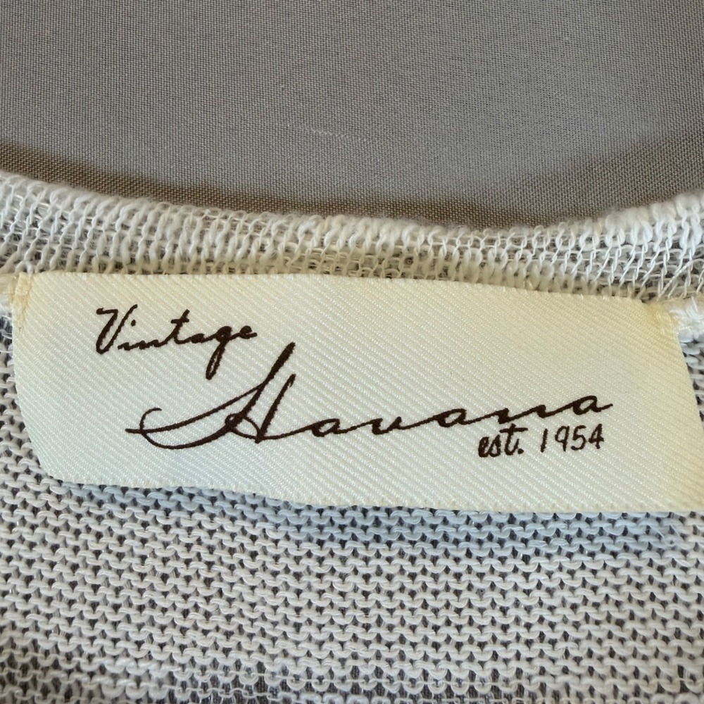 Vintage Havana Womens Anchor‎ Graphic Sleeveless High Low Knit Top White Small - Picture 2 of 10